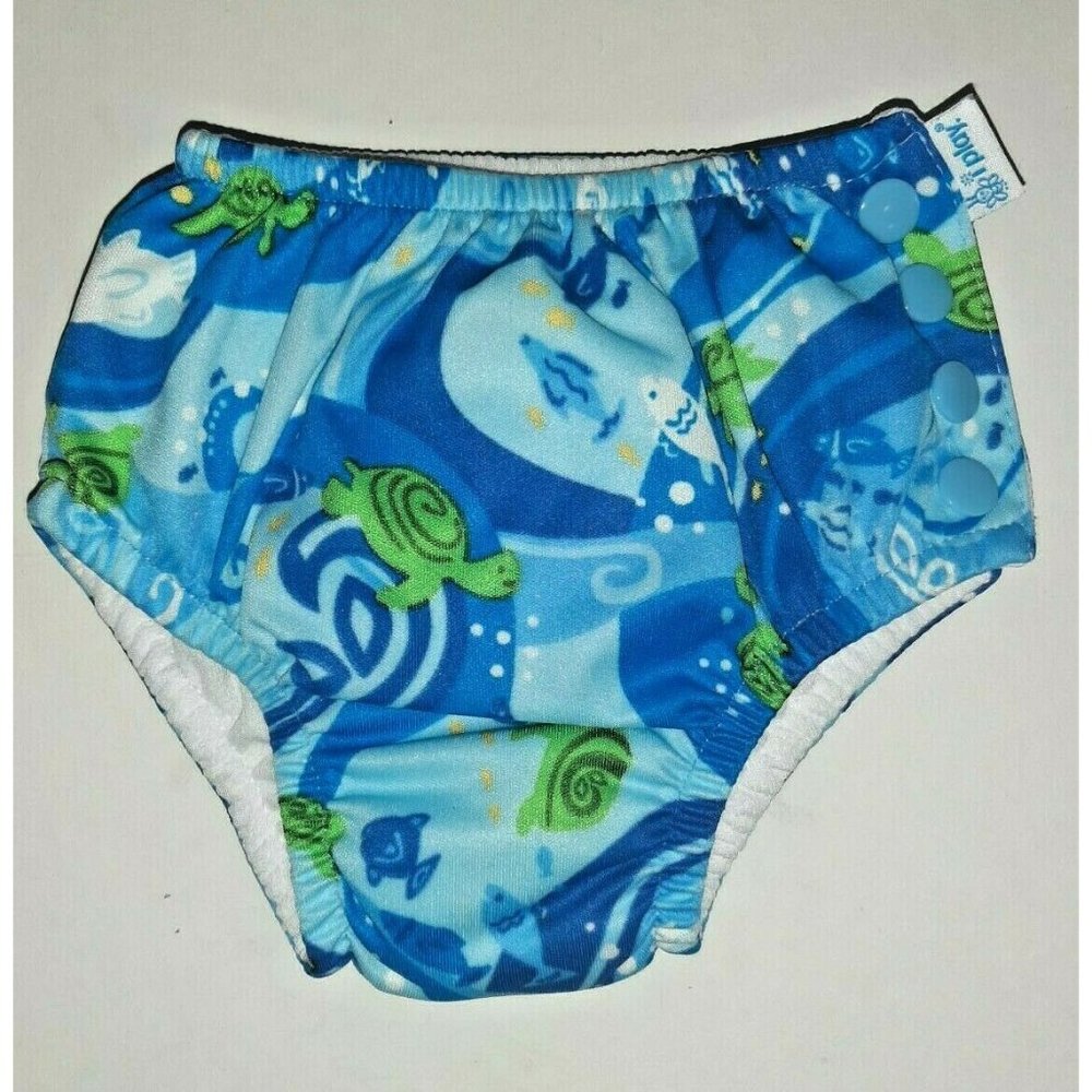 Swim Bottoms i play 12 mos. 18-22 lbs. UPF 50+ Baby Blue NEW